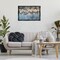 Stupell Industries Gold Drip Peonies Floater Framed Canvas Wall Art Design by LSR Design Studio